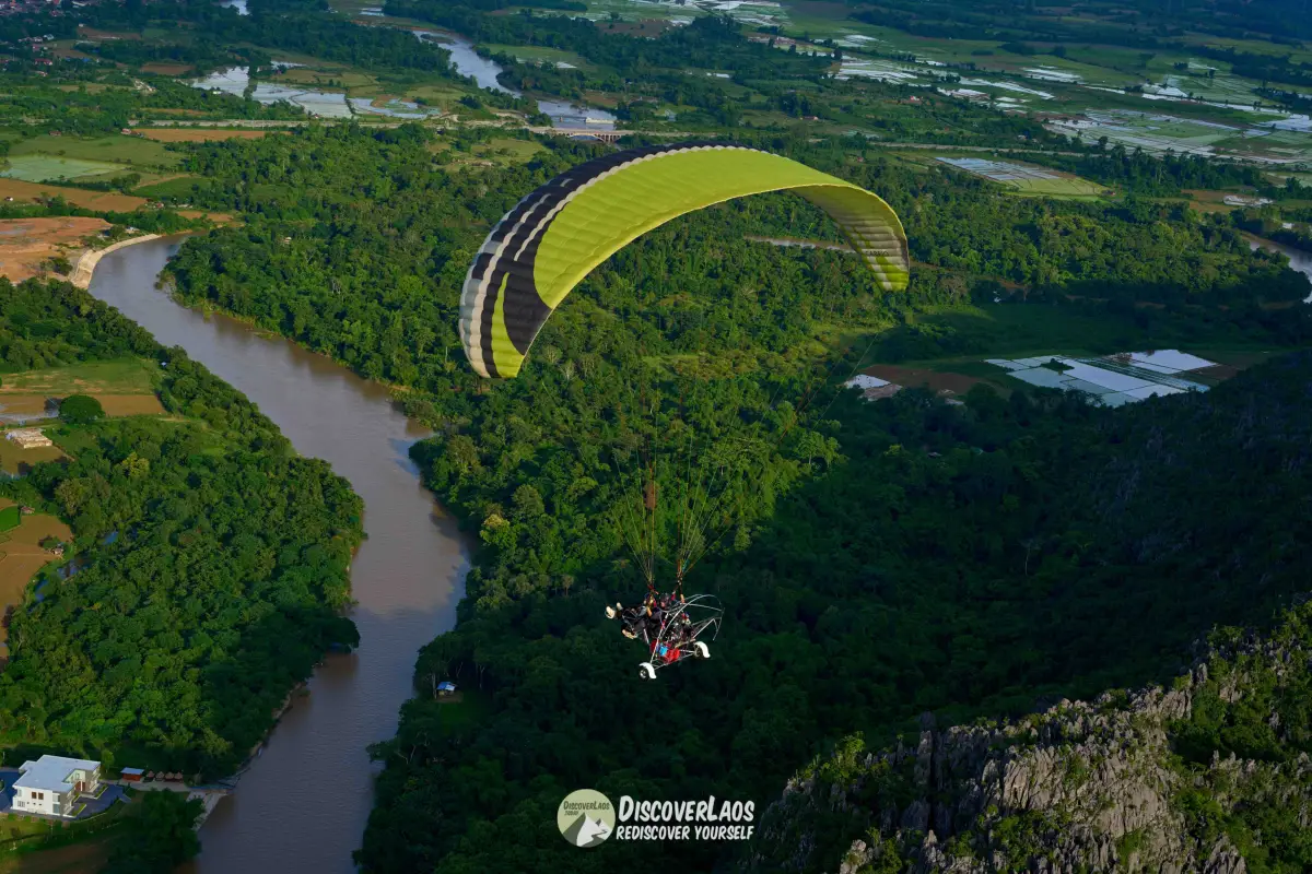 การสำรวจวังเวียง - ทางอากาศ