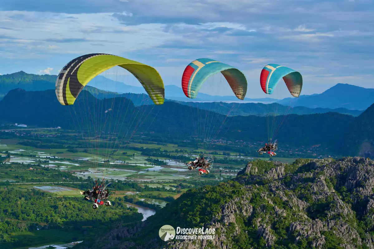 การสำรวจวังเวียง - ทางอากาศ