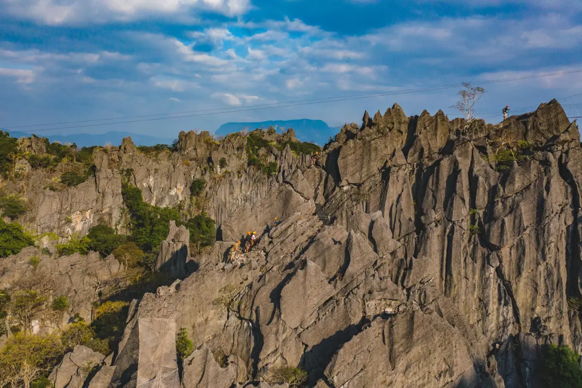 The Rock Viewpoint at Phou Pha Marn