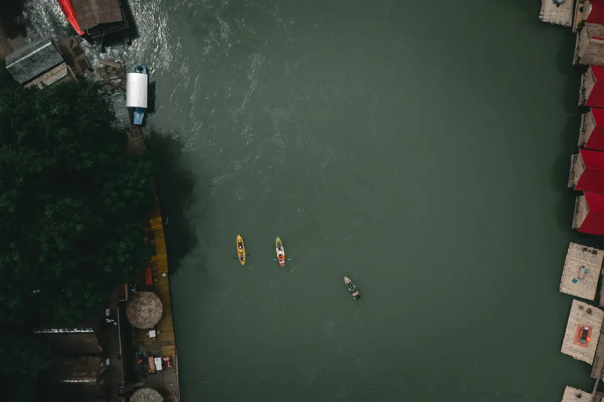 Kayaking on the Nam Lik River