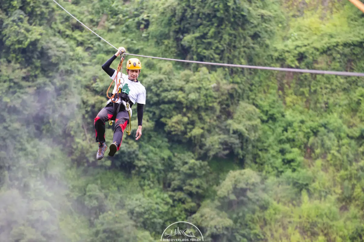 Zip-line experience at Fly @ Tad Fane