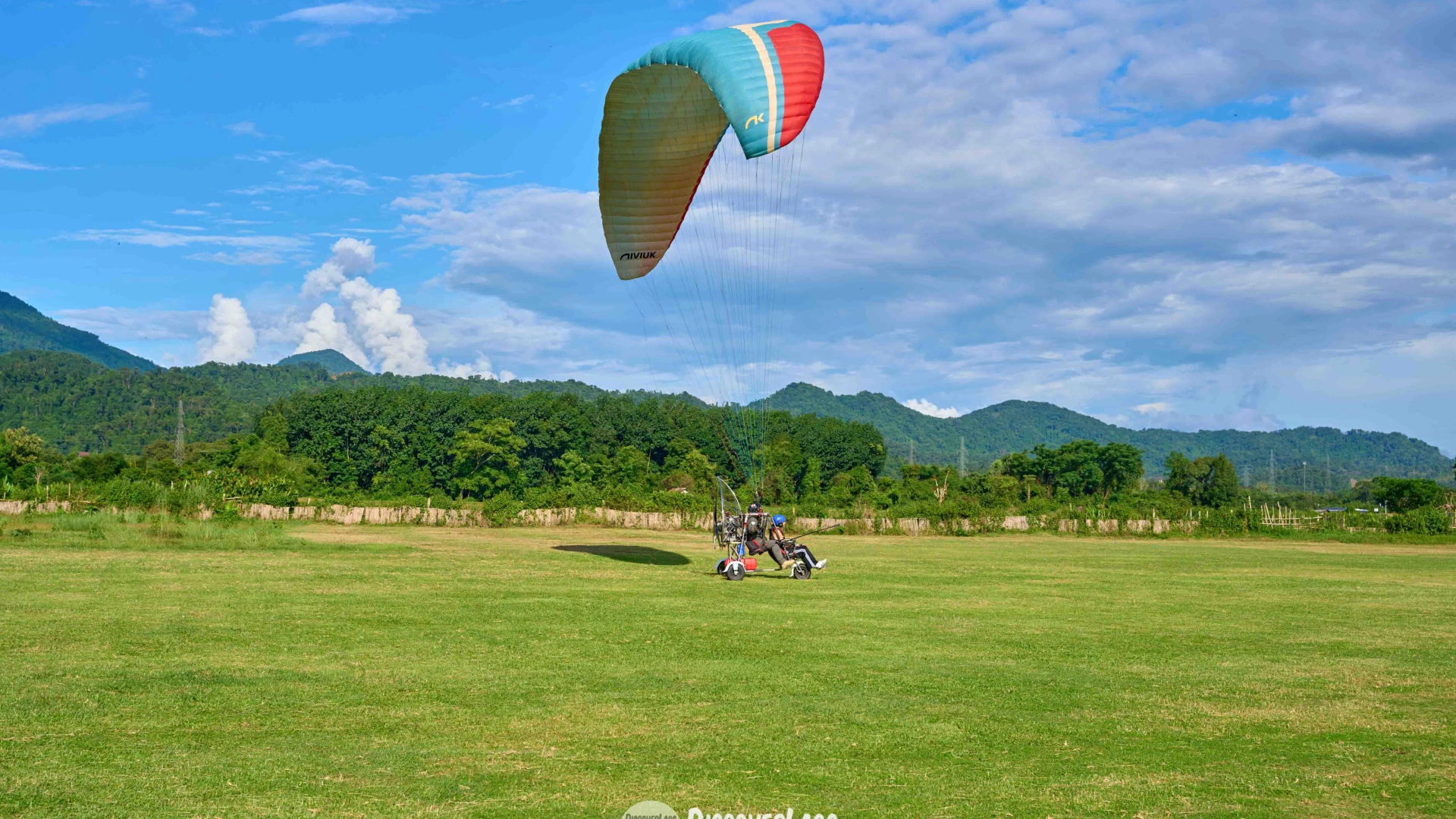 Exploring Vang Vieng - In the Air