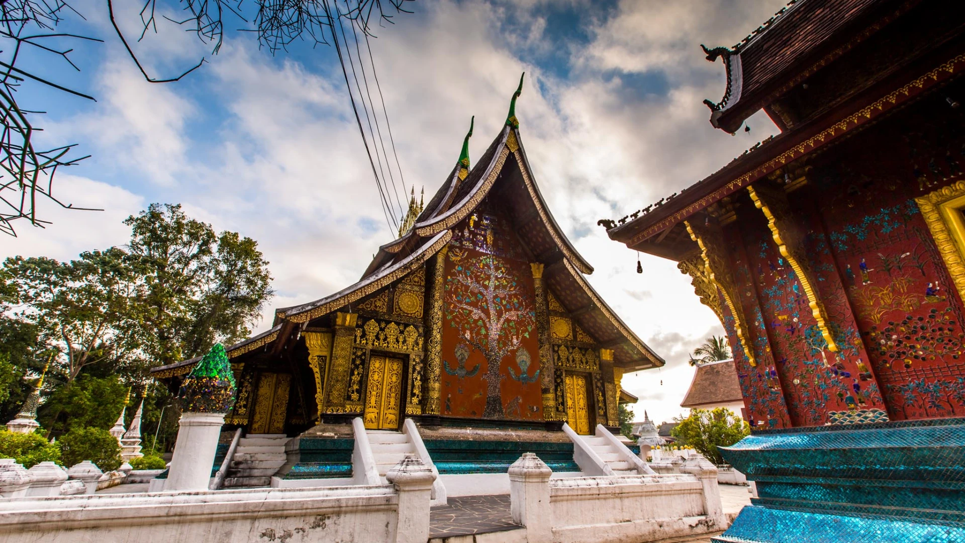 ด้านหลังวัดเชียงทอง