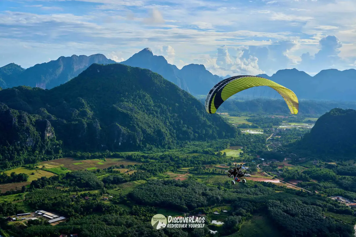 การสำรวจวังเวียง - ทางอากาศ