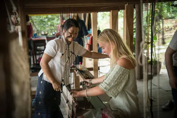 Half-day Silk Weaving Experience in Luang Prabang