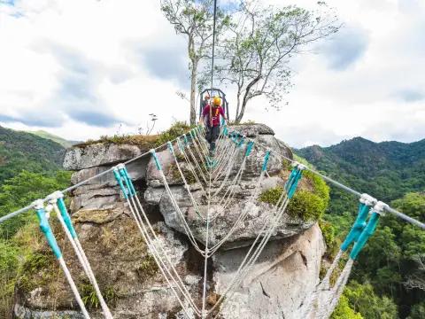 See The Panorama View From Phu Toh Hin at Nam Kat Yorla Pa