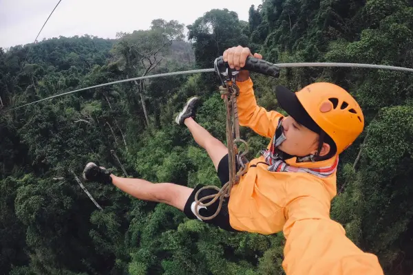 Package A | Water Park > Conopy Walk > Roller > Zip Line > Tree Top at Nam Pien Yorlapa