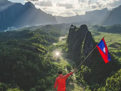 Half-Day Tour to Nam Xay Viewpoint and Blue Lagoon 1