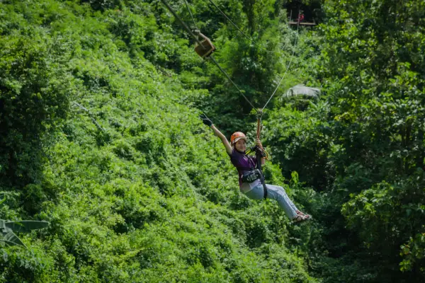 Half-Day Ziplining in Vang Vieng