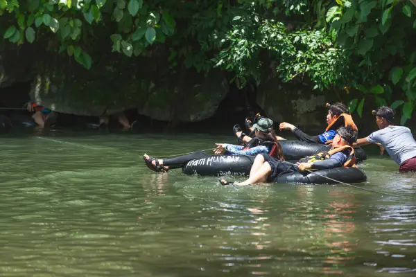 Half-Day Tubing inside Tham Nam Cave (Water Cave) in Vang Vieng