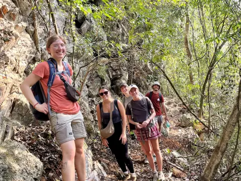 Adventure-Packed 1-Day Trek: Muang Ngoi Trekking, Waterfall Wonders & Kayak Experience