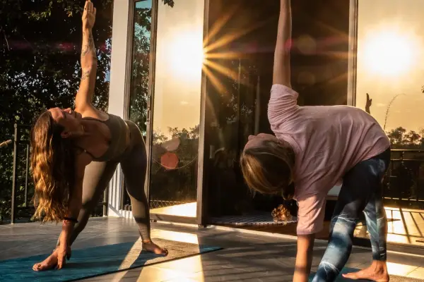 Yoga Class at Namkhan Ecolodge