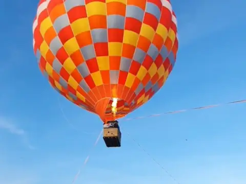 Sunrise Tethered Hot Air Balloon Rides in Vang Vieng