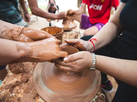 Ban Chanh - Half Day Pottery Making Workshop (Full Package)