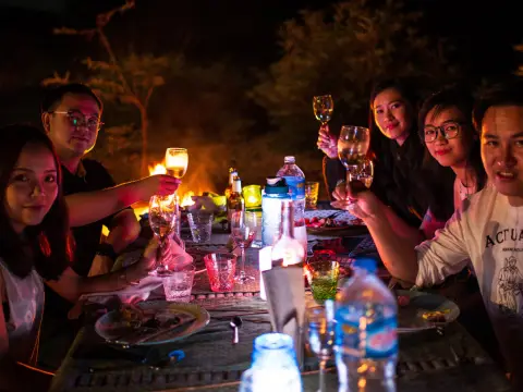 Lao BBQ Dining Experience at NamKhan Experience