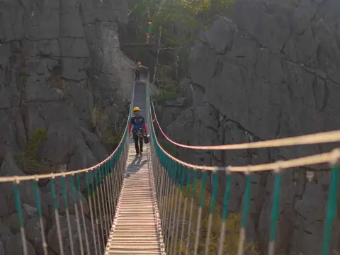 Half-Day The Rock Challenge in Khammouane