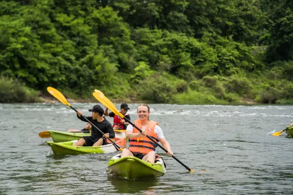 Namkhan River Tubing Or Kayaking