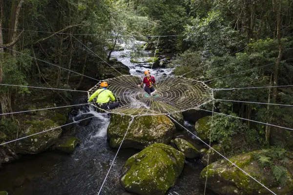 Sit On The Spider Net at Nam Kat Yorla Pa