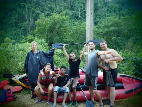 3 Days Kayaking/Rafting on NamHa and NamTha River